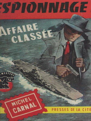cover image of Affaire classée